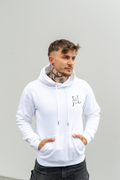 Janina Lorey Hoodie Herren White